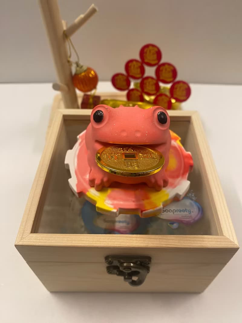 五行開運比特蟾蜍擴香石 Lucky Toad Aroma Stone