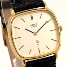 SEIKO Chariot QUARTZ メンズ 腕時計 30mm Gold-Filled Case Ref.7820-5050 手錶 古董錶 復古手錶