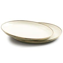 【兩入一組】Barebones CKW-1026 雙色琺瑯盤組 / 黃褐綠