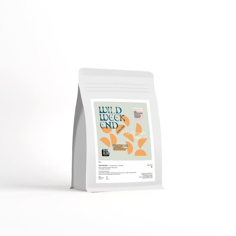 GRAPH | เมล็ดกาแฟ HOUSE BLEND - WILDWEEKEND 1000g.