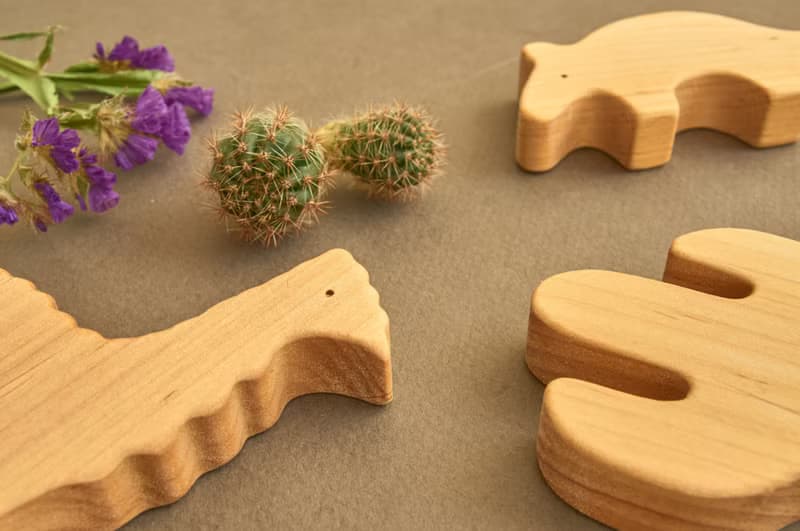 wooden South America animals, wooden woodland animals, Christmas gift baby