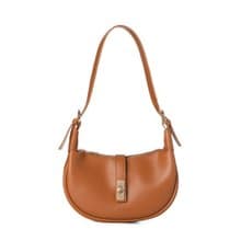 韓國JUDY BAG | 棕色 | 牛角包袋 |側背包 斜孭袋