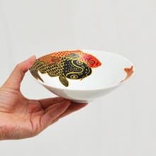 小號扁平碗 Carp is Dragon in heaven