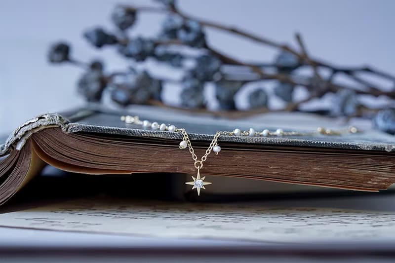 愛情 桃花 x 淡水珍珠 鋯石 18K金 調節【輕輕告白。指引】 手鍊