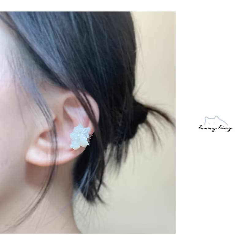 TeenyTinyCraft | 星骸 手工耳骨夾