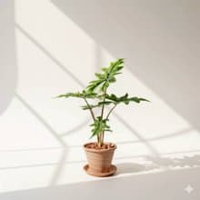 傑克林觀音蓮摩卡陶盆栽 開幕盆栽 桌上盆栽 送禮