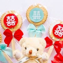 婚禮囍字麥芽餅(滿百份免費印名字) 2款可選 送客禮 二進 探房禮