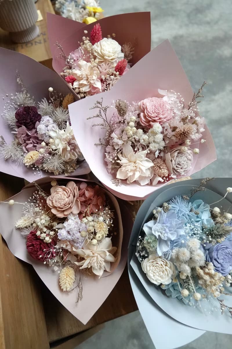 圓舞曲系列乾燥花束 情人節花束 多色 現貨 快速出貨