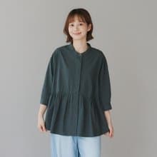 【Simply Yours】小裙擺天絲襯衫 深灰F