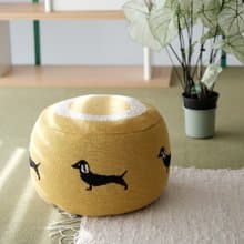 兒童房圓凳坐墩蒲團沙發腳踏擱腳蹬 生日喬遷禮物可愛北歐風臘腸
