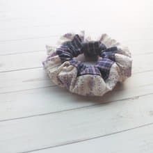 瑰麗學園 - 大腸圈 髮圈 髮束 雙面使用 手作拼布設計