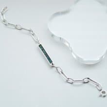 オパール 銀河 ブレスレット シルバー925