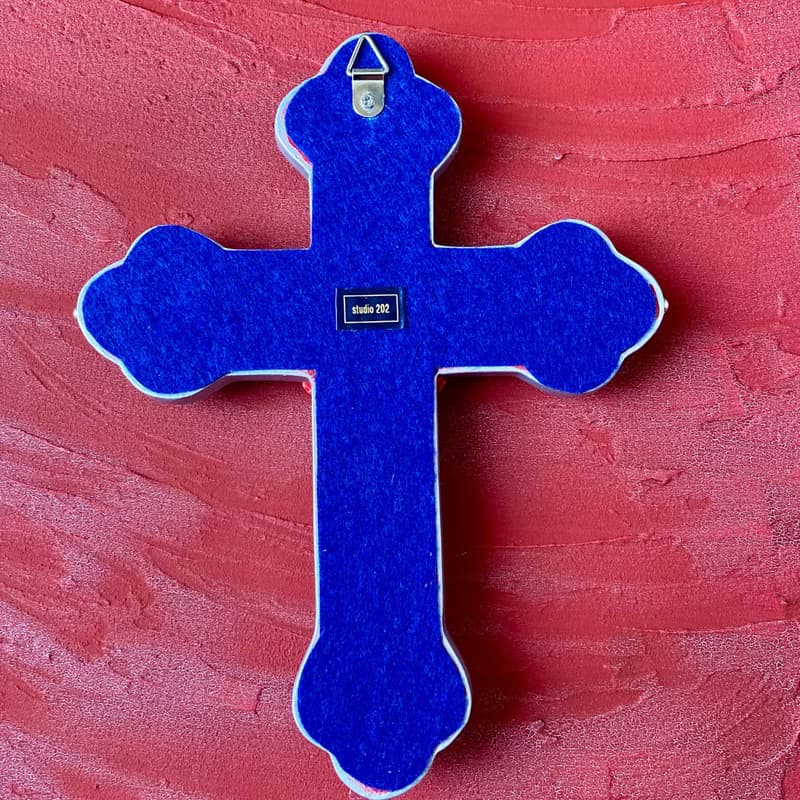ミラグロクロス　十字架　ウォールアート　ウォールデコレーション　壁飾り