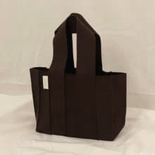 Weave_Medium tote_choco (4colors)