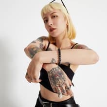 VSNS | 烏鴉 - 雪花石 天然石 霧面黑 串珠 情侶手環 男女手鍊