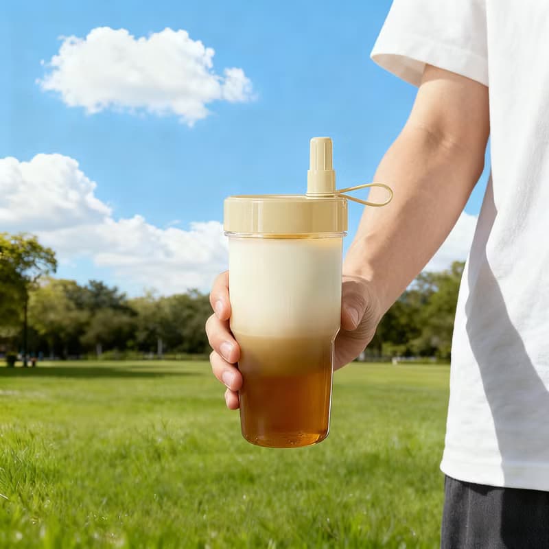 【哩皿生活】Tritan 酷樂循環杯 環保杯 隨行杯 飲料杯 冰壩杯