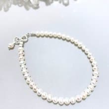 Ops Pearl silver bracelet- 小珍珠/極簡/純銀/限定/禮物/細緻