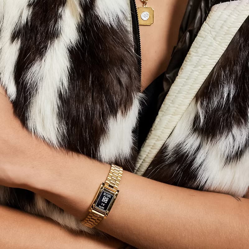NCT PICK | GRAM SILVER BAR WATCH BRACELET_Gold