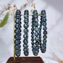 【藍晶石共生綠祖母晶共生】綠祖母天然石水晶手鍊手串