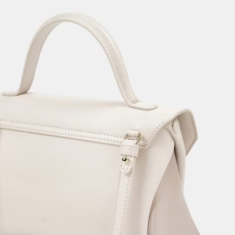 Mini Rococo Bag 玉米基純素皮革 手提包 斜背包 米白色&米色