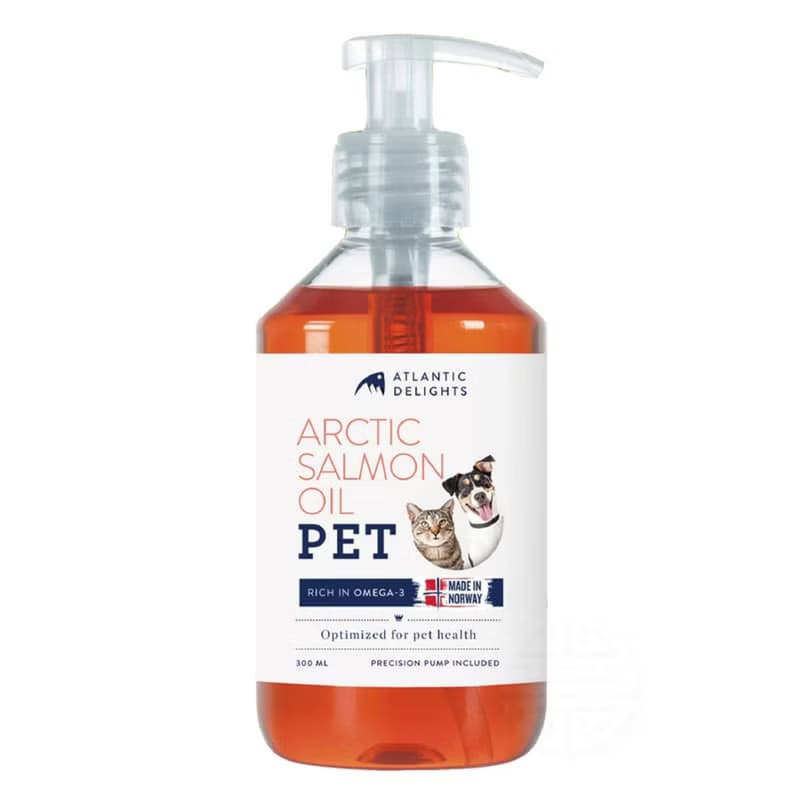 【挪威藍躍】 寵物保健鮭魚油(犬貓適用) 300ml