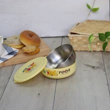 【Disney 迪士尼】不鏽鋼隔熱餐碗/幼兒餐碗-維尼(附湯匙 300ml)