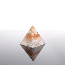 【母親節禮物】粉紅雪花奧剛小金字塔Orgonite水晶療癒