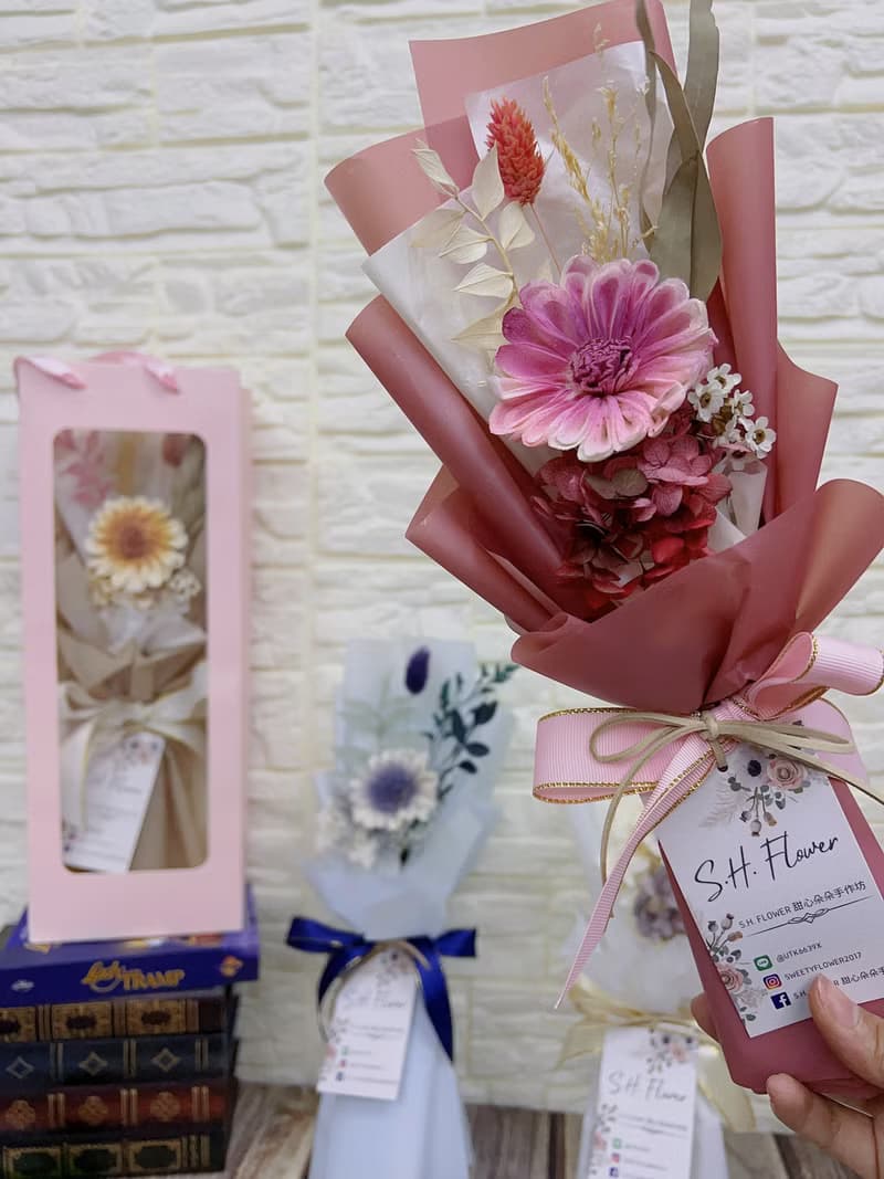 畢業花束 韓式花束/單支花束/乾燥花束