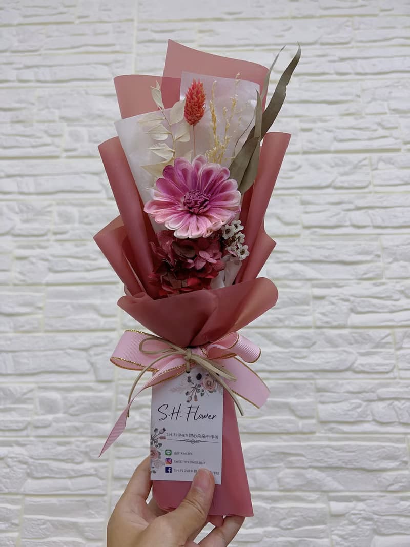 畢業花束 韓式花束/單支花束/乾燥花束