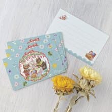 メッセージカード　こぐまのお茶会