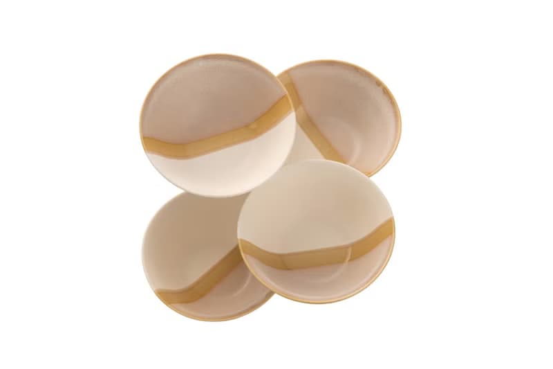 愛爾蘭Belleek Living 藏紅花 陶瓷小碗4入組/深盤4入組 入厝禮
