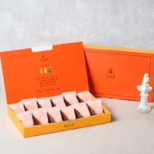 【法布甜】有機玫瑰法式鳳梨酥 12入禮盒 伴手禮 下午茶
