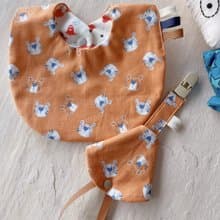 滿滿元氣虎彌月禮盒     手工製2件組