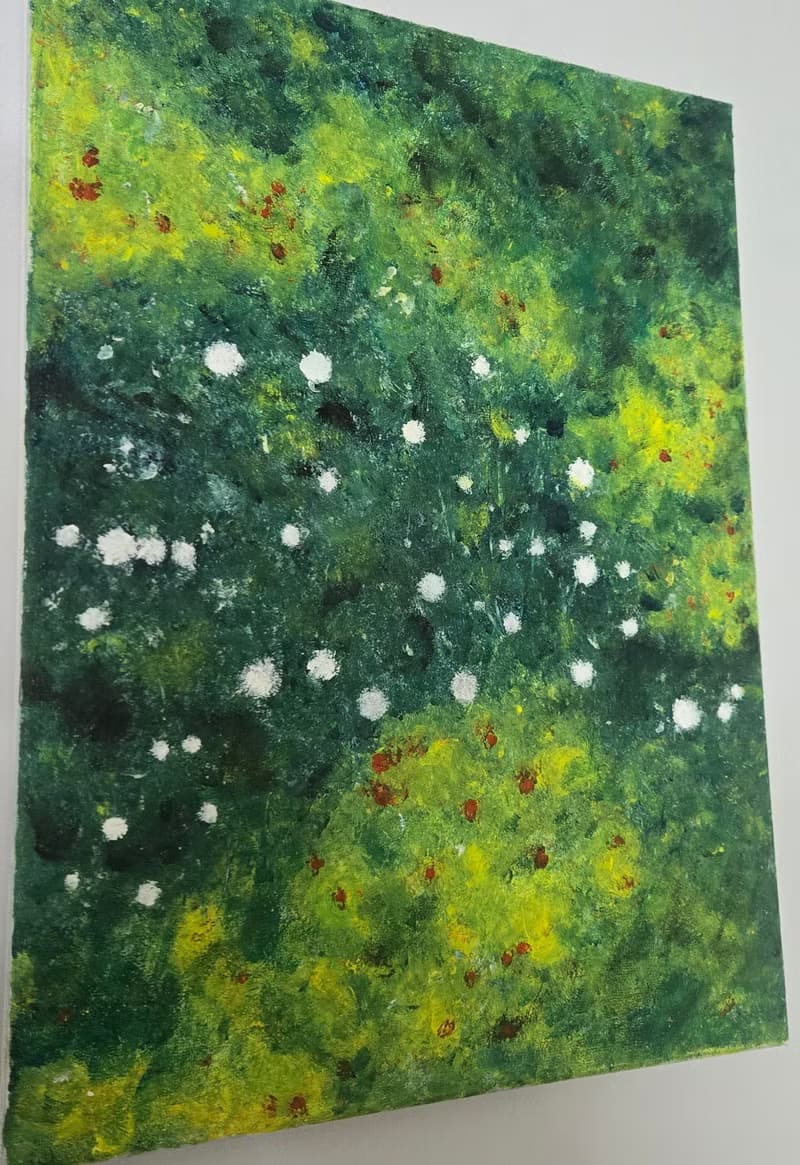 【春.意】壓克力畫/療癒藝術畫/心靈能量/原創手繪/送禮祝福/