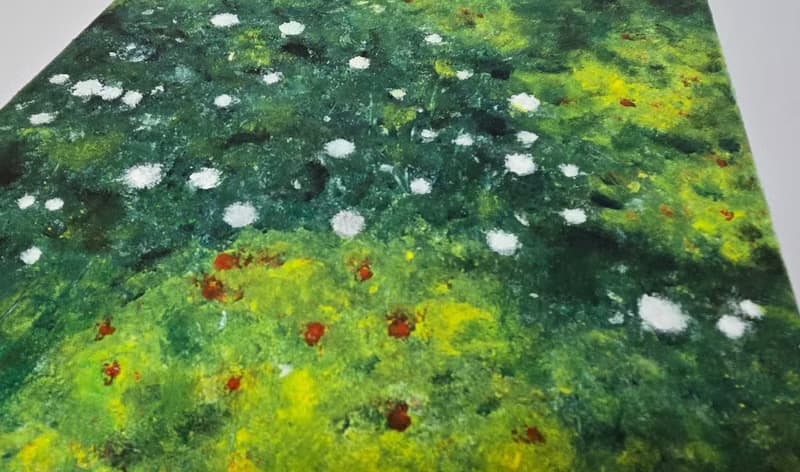 【春.意】壓克力畫/療癒藝術畫/心靈能量/原創手繪/送禮祝福/