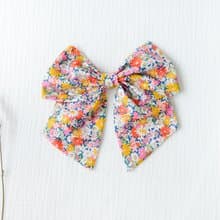 英國LIBERTY FABRICS手工法式大蝴蝶結髮夾 - Libby (經典莉比)