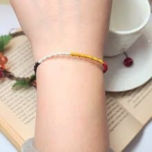 幸福線 編織 五色線 五行 國旗 手鍊 事業 財運 平安 健康 開運