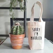 Sorry Married #2 帆布 袋 隨行杯 飲料提袋 不好意思我結婚了
