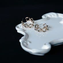 COR-DATE / UNISEX / 波浪圓弧耳環