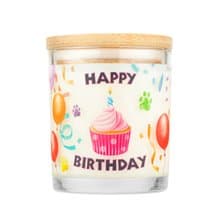 【美國PET HOUSE】室內除臭寵物香氛蠟燭-生日快樂255g
