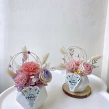 母親節禮物 永生康乃馨盆花 母親節花束 康乃馨永生花 母親節花禮