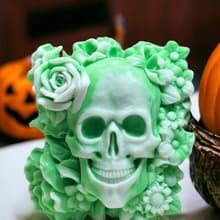 萬聖節 迷人微笑骷顱顏 精油香氛 手工皂 Halloween 專屬造型