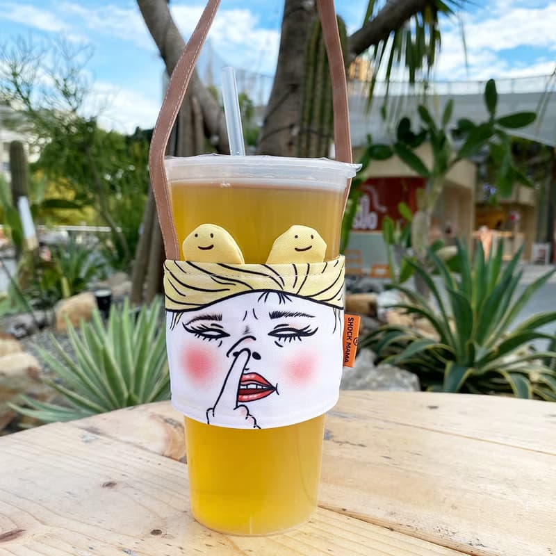 笑一個 環保杯套 / 飲料提袋 / 雙面兩用款