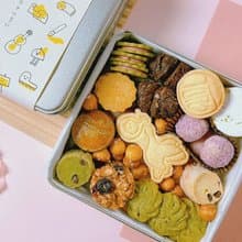 【常溫出貨－彌月送禮首選】送子鳥餅乾鐵盒禮盒【2入組】