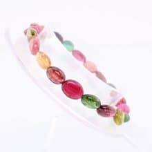 寶麗金珠寶-天然彩色糖果碧璽手鍊
