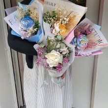 乾燥花束/永生花-英倫漫花