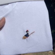 Custom Made - Minimal Hand embroidery T-shirt