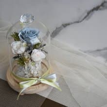 永生花鐘罩花禮/送禮/居家裝飾/喬遷賀禮/商業空間佈置