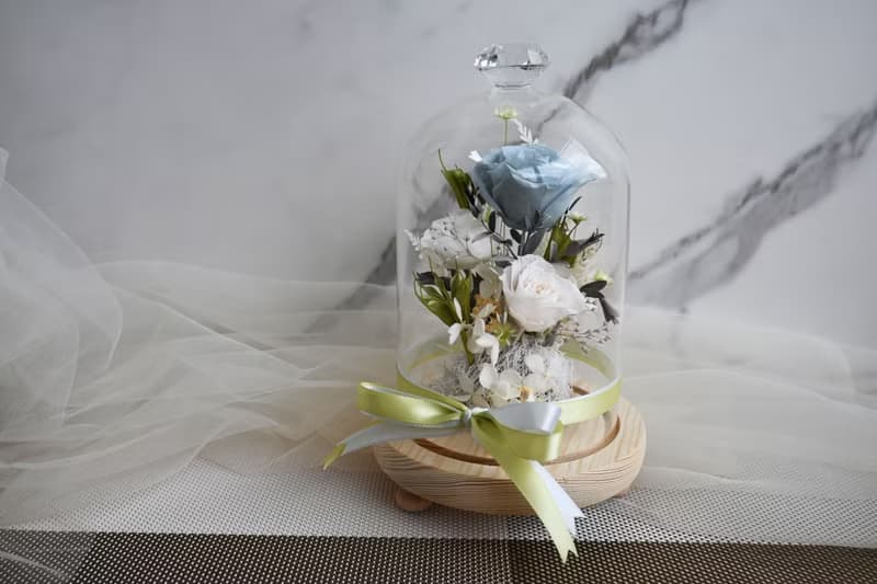 永生花鐘罩花禮/送禮/居家裝飾/喬遷賀禮/商業空間佈置