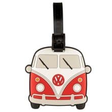 【完美禮物】復古經典VW T1行李吊牌 紅白雙色版